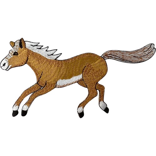 Horse patch iron sew - sew, on