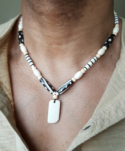 Mens tribal beaded