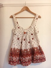 Beautiful Boho Cream & Red