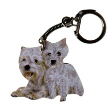 West Highland Terrier Keyring