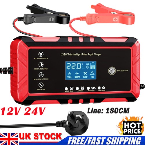 12v 24v smart battery charger - smart,