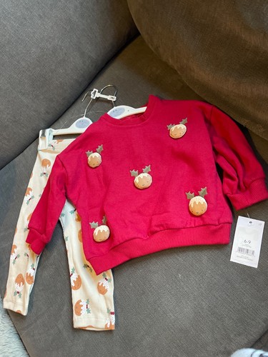Baby girls christmas - christmas, pudding
