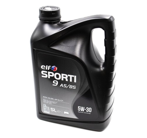 Elf sporti 5w 30 5w30 - 9, a5/b5