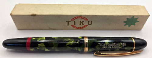 Rotring tiku green marbled - green,