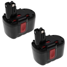 2x Battery for Bosch PSB 24VE-2 SAW 24V GSR 24VE-2 GST 24V 3.3Ah 24V