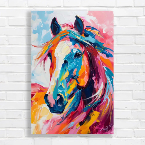 Vibrant horse contemporary - vibrant,