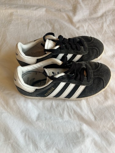Adidas black gazelle trainers - adidas,