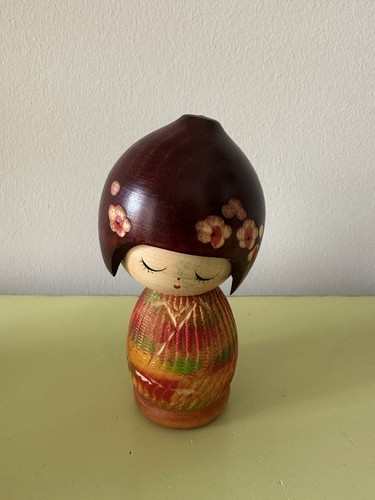 Vintage wooden kokeshi - vintage,