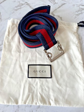 £350 Men's Gucci Navy Red Web