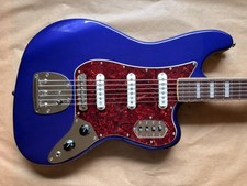 Squier Bass VI - FSR Purple