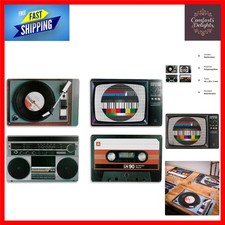 Retro Hi-Fi Equipment Placemat