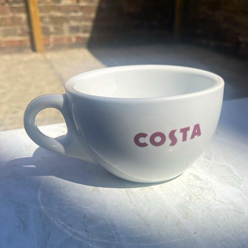 Costa white purple - white/purple, ceramic