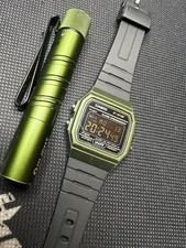 Casio F91w Modded Edc Olight