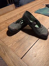 Earth Shoes Women Vegan Allure Birch/Green/Brown, Size 6, Faux Suede