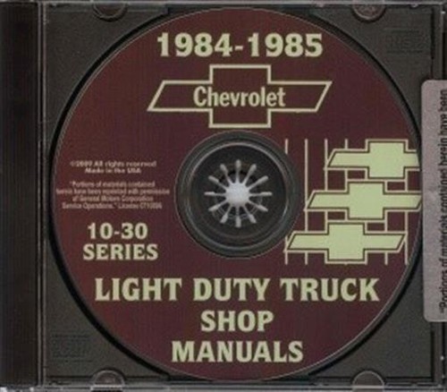 Chevrolet 1984 1985 pick - &, up
