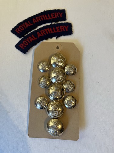 Royal artillery buttons - artillery, and