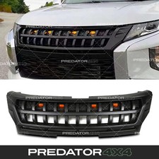 BLACK QUAD LED LIGHT BAR FRONT