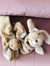 Children Super Soft Rabbit Earmuffs And Scarf Set