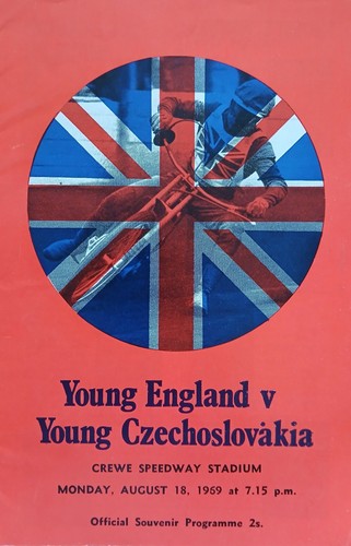 Crewe speedway programme - crewe,