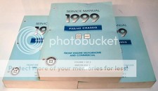 CHEVROLET GMC P32 P42 Trio of