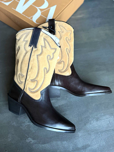 Zara western cowboy mid - western,