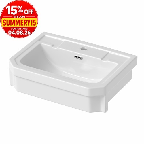 600mm bathroom wash basin sink - 600mm,
