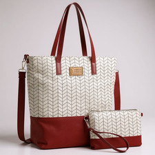 Women's Canvas Tote Shoulder Bag Ladies Handbag Crossbody Shopping Purse UK NEW