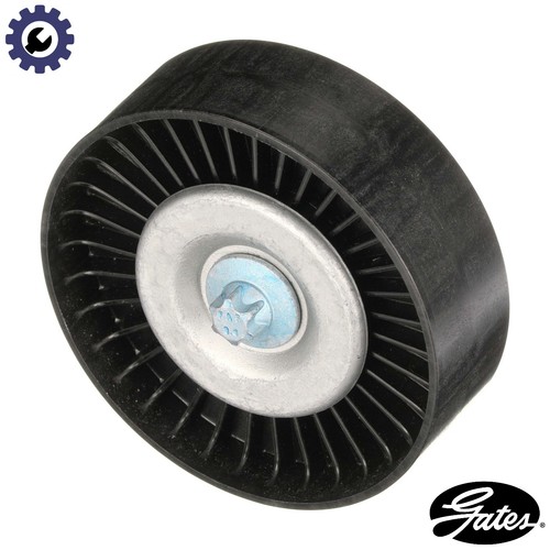 Deflectionguide pulley vribbed - pulley,