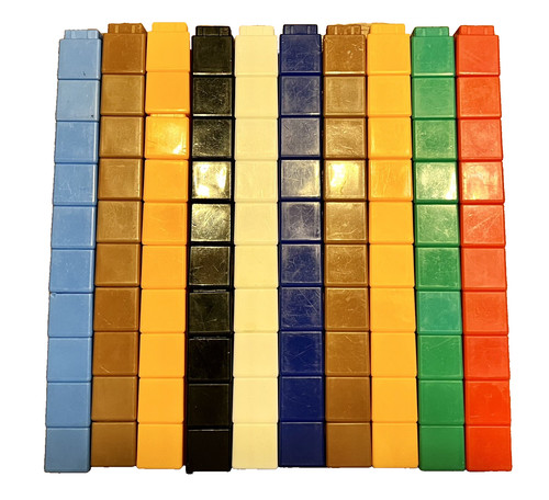 100 unifix math interlocking - 100,