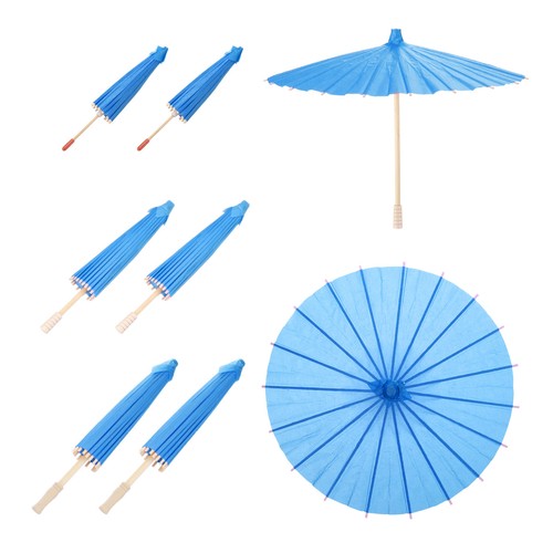 Pcs paper umbrellas - 6,