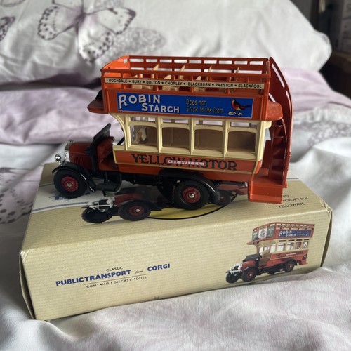 Corgi thornycroft bus - corgi,