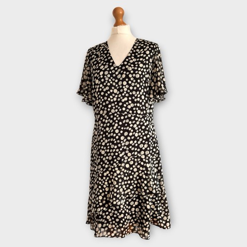 Wallis spotted dress - wallis, black