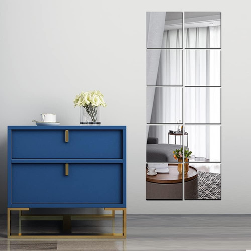 Full length wall - full, mirrors,