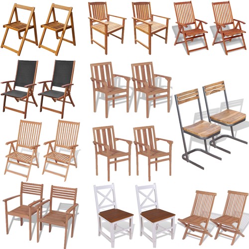 Outdoor dining chairs wood - outdoor,