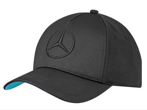 Benz logo cap black - cap, with