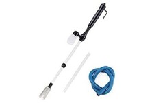 IREENUO Electric Aquarium Gravel Cleaner, Battery Vacuum Cleaner Water Filter 