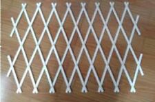 2 New White Expanding Trellis