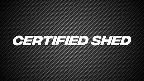 Certified shed funny vinyl - 2,