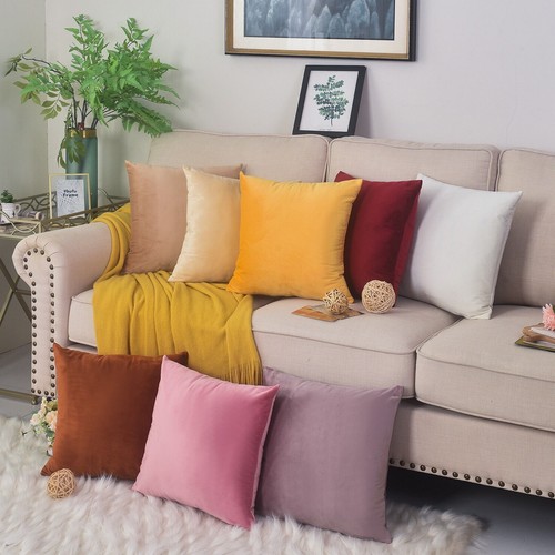 Velvet cushion covers extra - velvet,