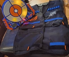 Nerf Elite Digital Target Strike & Score Fire Up Team Solo Modes / Jacket /Vest.