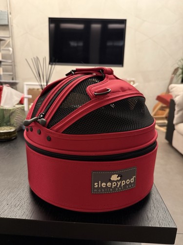 Sleepypod mini pet bed red - bed, for