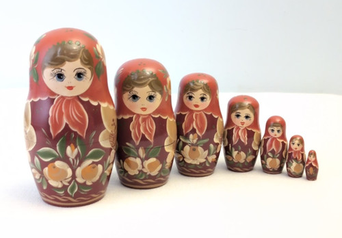 Russian matryoshka nesting - matryoshka,