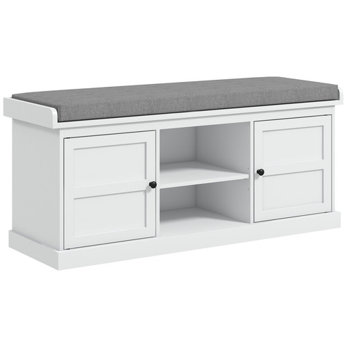 Shoe storage bench cushion - storage,