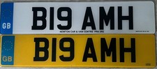 B19AMH PRIVATE REG NUMBER
