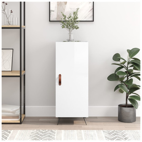 Sideboard high gloss white - gloss,