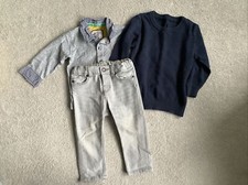 Baby Boys 6-9 Months Outfit Jeans H&M M&S Bundle