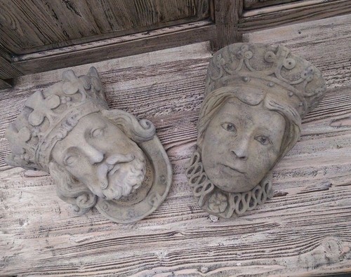 King queen wall planter - wall, pair