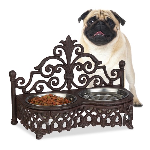 Antique double raised dog - double,
