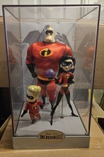 Disney The Incredibles Ltd Edition Designer Doll Set Mr Incredible, Violet, Dash