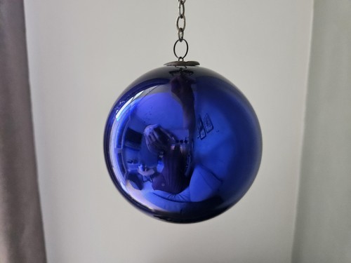Antique glass gazing - gazing, witches